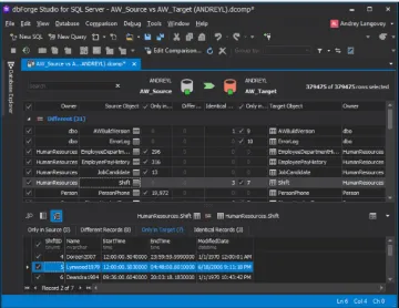 Miniatura dbForge SQL Server