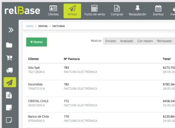 Miniatura relBase Facturación