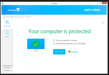 Miniatura F Secure Antivirus