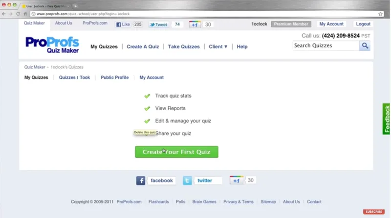 ProProfs Quiz Maker