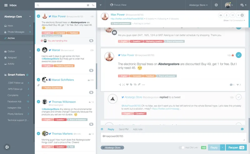 CX Social Monitoreo de RRSS
