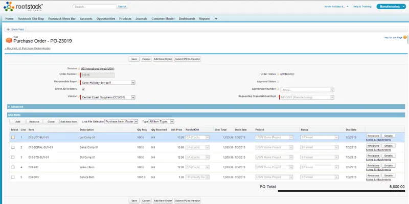 Rootstock Software