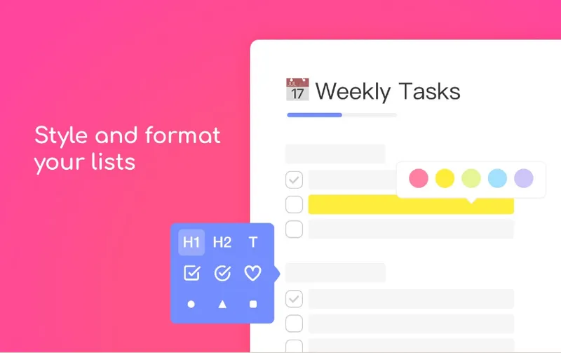 Taskade Lista de Tareas