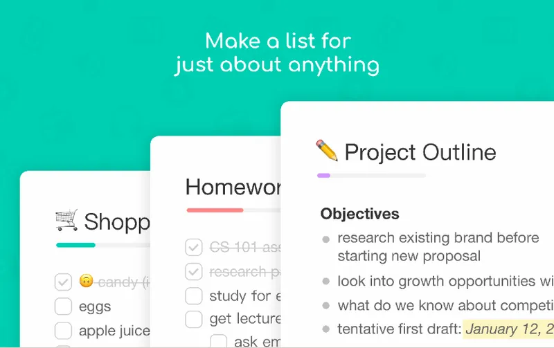 Taskade Lista de Tareas