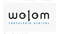 Wolom Cartelería Digital logotipo