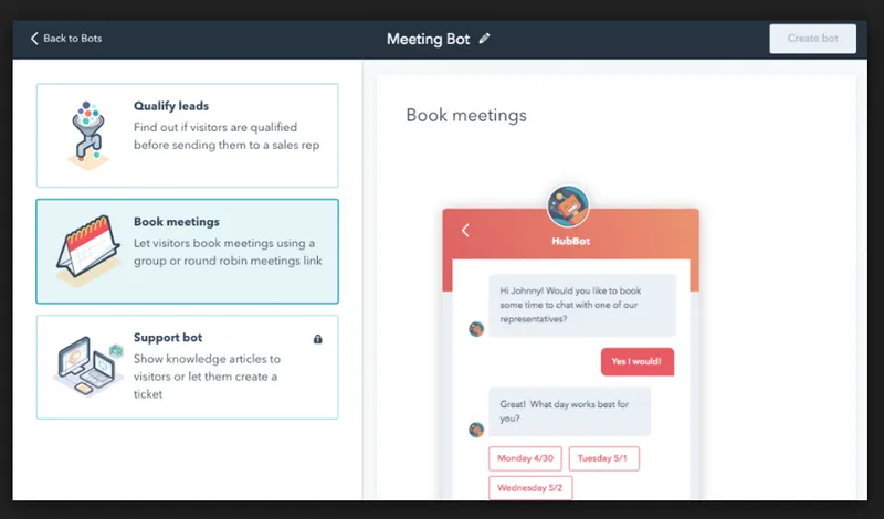 HubSpot Chatbot