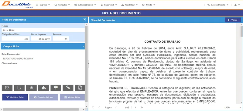 DocuWeb Software