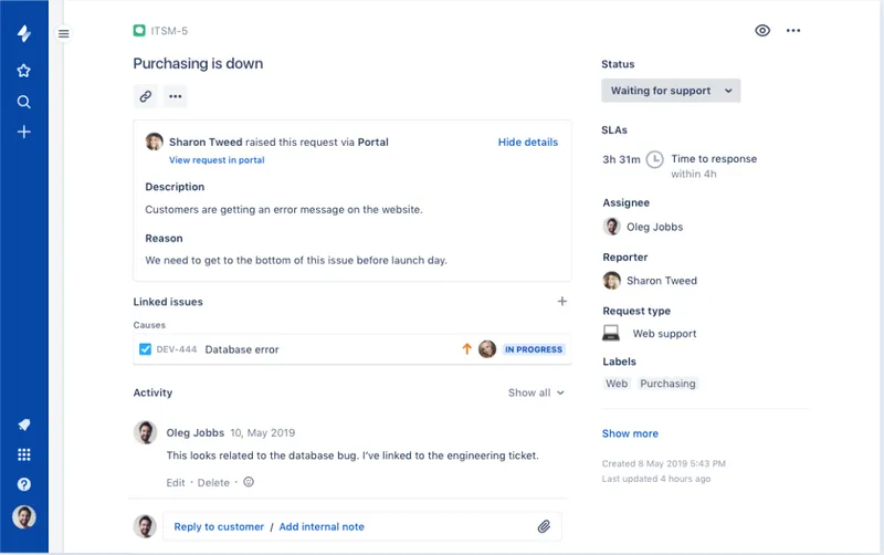 Jira Service Desk