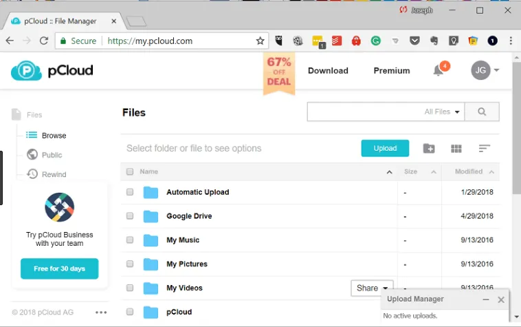 pCloud DAM Software