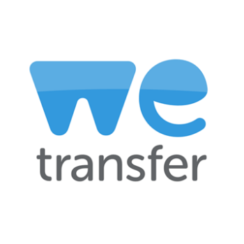 WeTransfer Plataforma logotipo