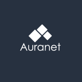 Auranet Construcción logotipo