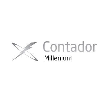 Contador Millenium logotipo