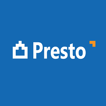 Presto - Construcción logotipo