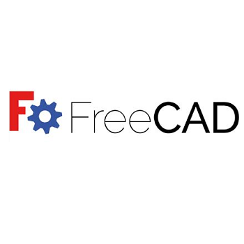 FreeCAD Modelado 3D logotipo