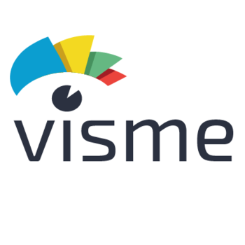 Visme Visual Content logotipo